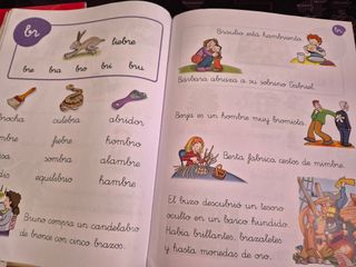 Cartilla de lectura - Letra a letra 1º  Santillana