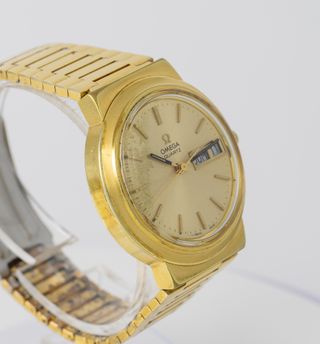 Omega Day Date Quartz Plaque or G 20 Microns