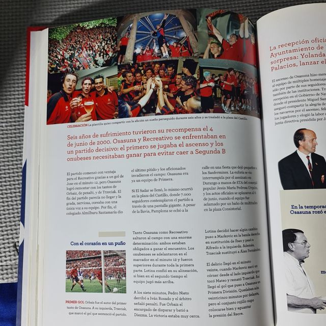 Osasuna 1920-2010 90 años historia rojo