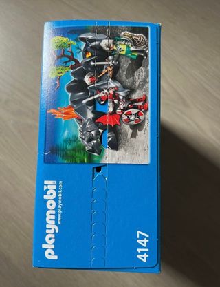 PRECINTADO Playmobil 4147 set Roca Dragón