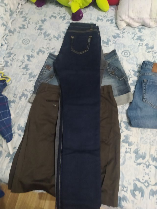 Lote vaqueros talla 38