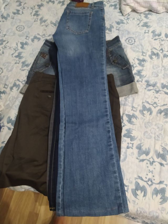 Lote vaqueros talla 38