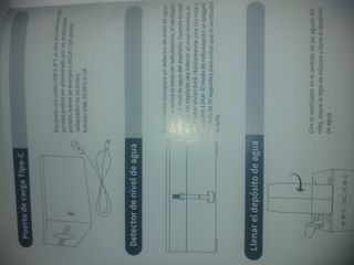 Ventilador portátil usb y nebulizador