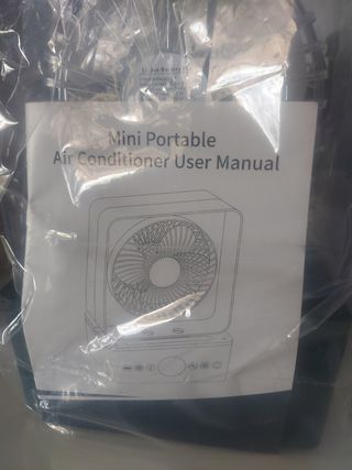 Ventilador portátil usb y nebulizador