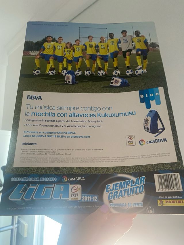 Colección oficial de cromos Liga 2011-12