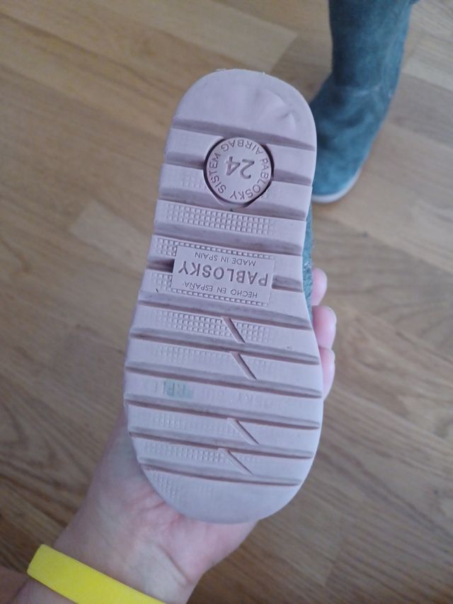 Botas Pablosky soy talla 24