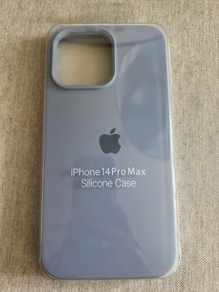 Funda iPhone 14 Pro Max celeste