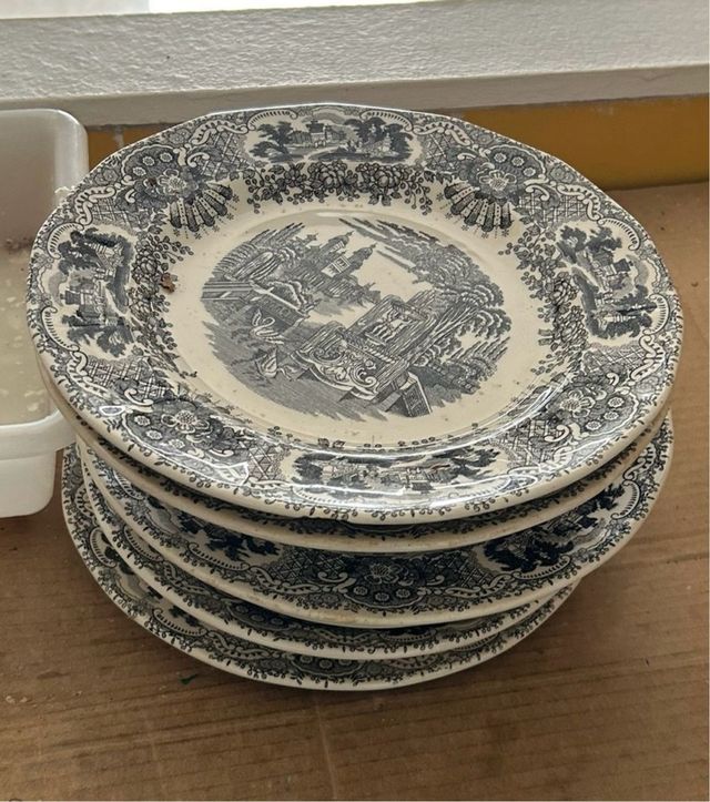 Platos vajilla la cartuja