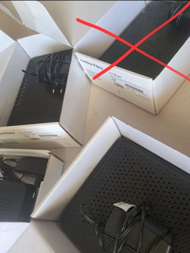 LOTE 3x2 ROUTERS LIVEBOX FIBRA