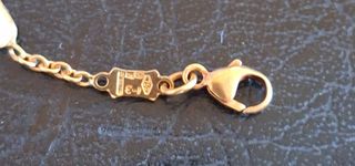 Esclava corazones oro 18k