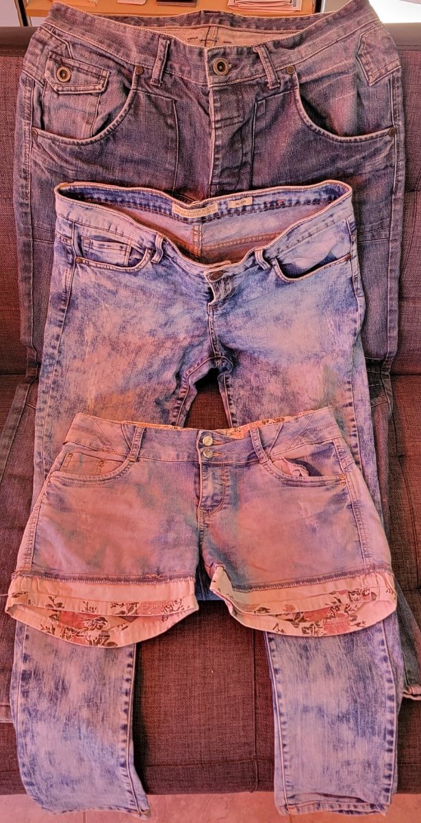 3x pantalon vaqueros Jeans 42
