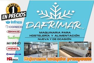 vitrina expositora infrico 1,60m nueva