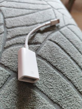 Adaptador iPhone lighningn a USB