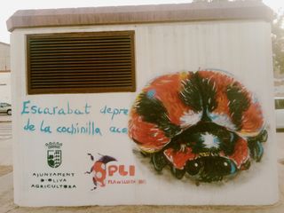 PINTOR persianas y murales ARTE-GRAFFITI comercial