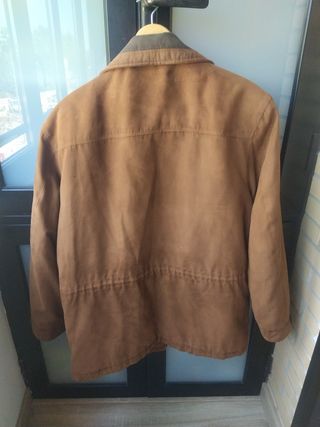 Cazadora marron hombre 
