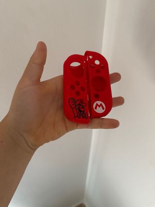Funda y protectores de joystick mario kart