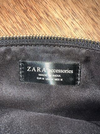 LOTE 4 CLUTCH: PIEL ZARA METAL PARFOIS ESTRENAR