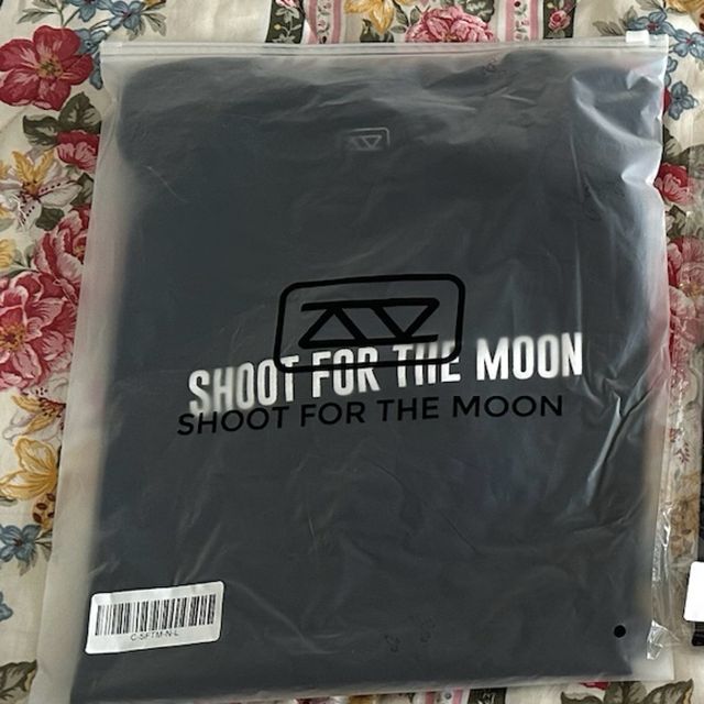 NUOVA felpa Shoot For The Moon TAGLIA M