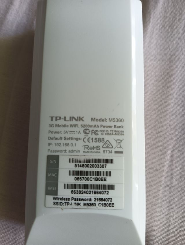 Mifi TpLink M5360