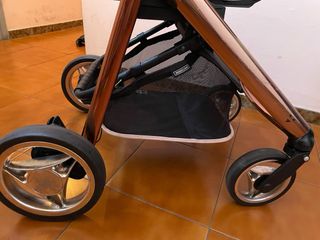 Cochecito Bebecar V Rosa Fume Duo