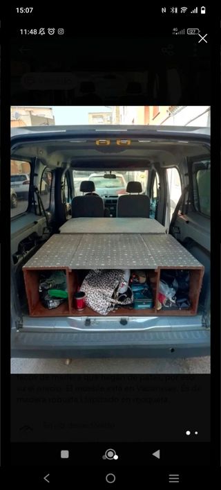 módulos Camper para ford tourneo connect