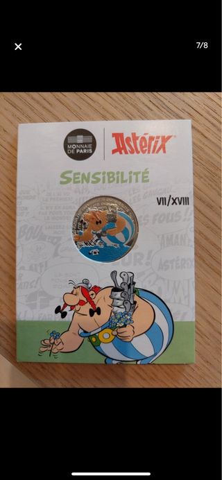 10 Euro Francia 2022 asterix sensibilitè Proof