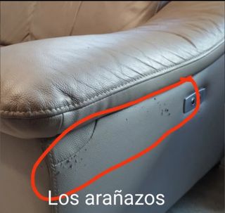 SOFA ELÉCTRICO CUERO CHESLONG