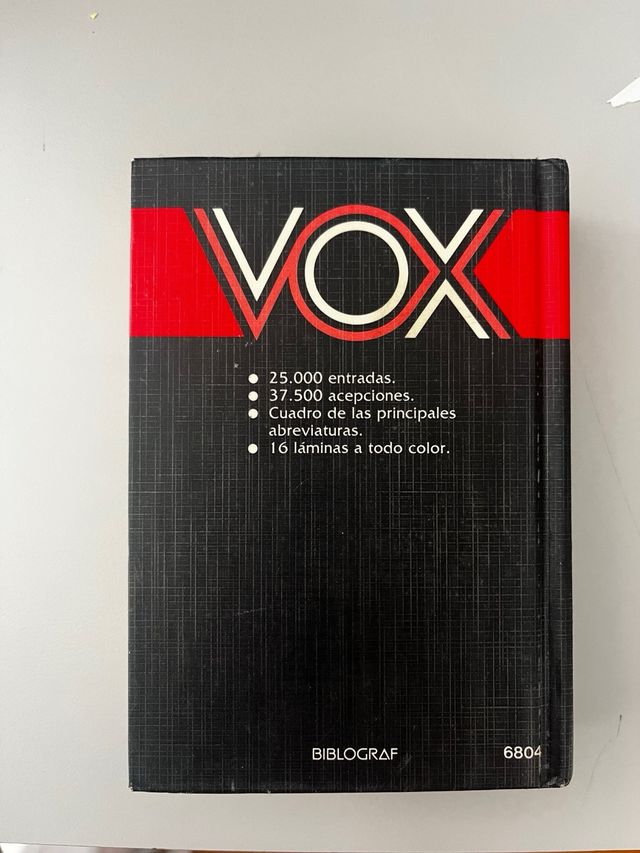 Diccionario Vox Lengua Española