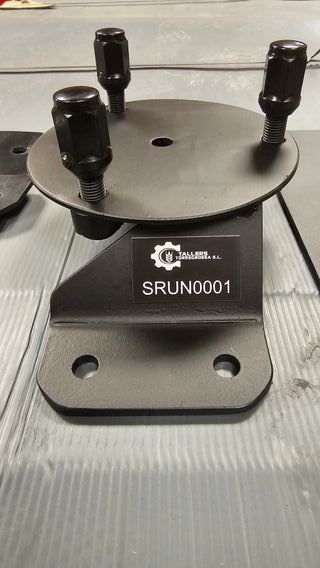 Soporte rueda universal furgoneta/autocaravana
