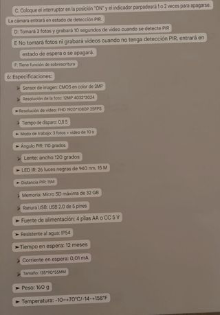 Cámara de caza con infrarrojos