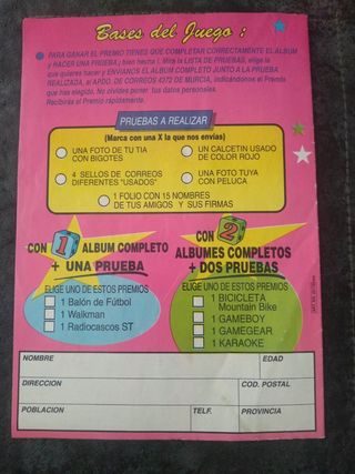 Álbum Juego de la OCA