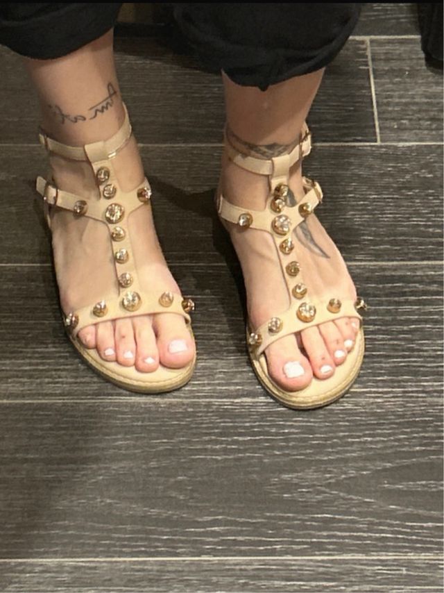 sandalo da donna basso