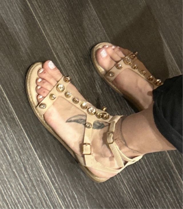 sandalo da donna basso