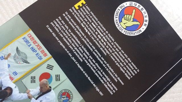 Nuevo Libro Hapkido A. Carbonell vol.I 1r-3r Dan