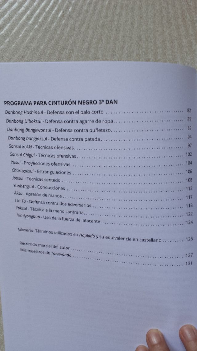Nuevo Libro Hapkido A. Carbonell vol.I 1r-3r Dan