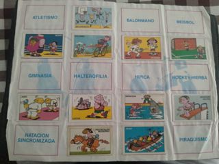 Álbum chicle los Olimpilocos
