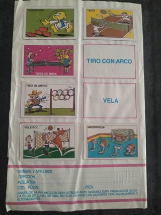 Álbum chicle los Olimpilocos