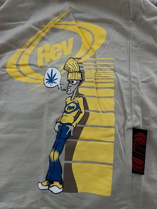 T-shirt uomo con stampa, Rev. Vintage 2000