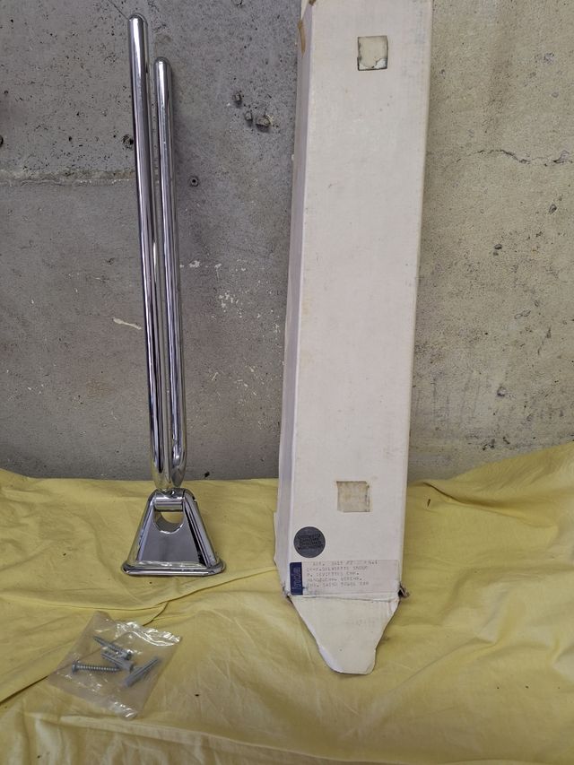 inda rossella porta salviette a snodo cromato