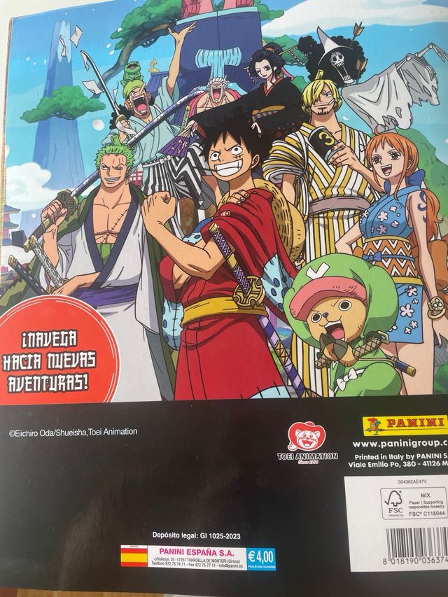 Cromos ONE PIECE nuevo mundo