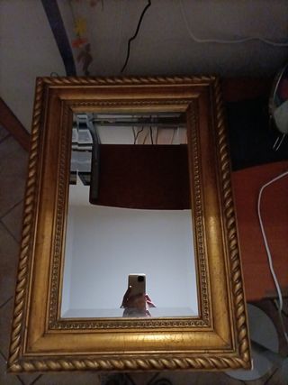 Mobile ingresso e specchio arte povera