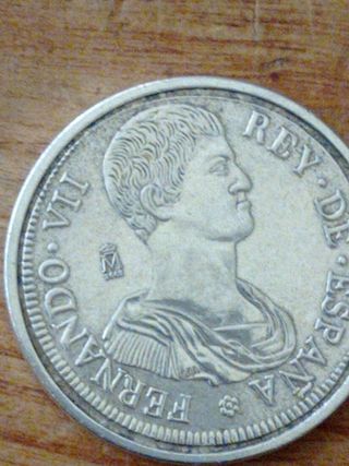 5 monedas baño de plata REPRODUCCIÓN