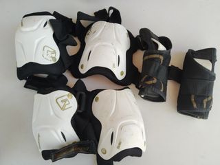 Patines Decatlon adultos+ mochila + protección