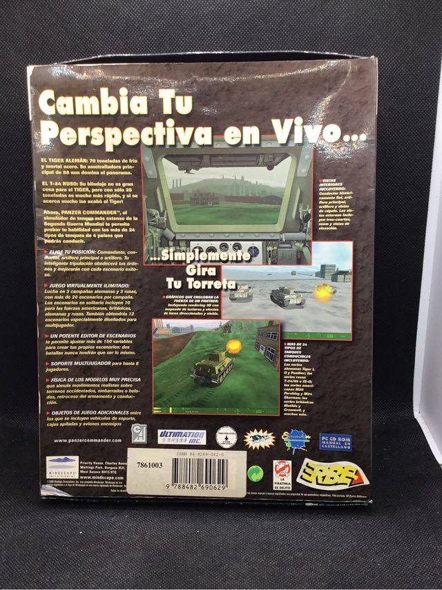 Panzer Commander PC CD-ROM Big Box