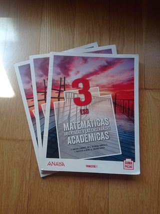 Libro matemáticas 4 ESO