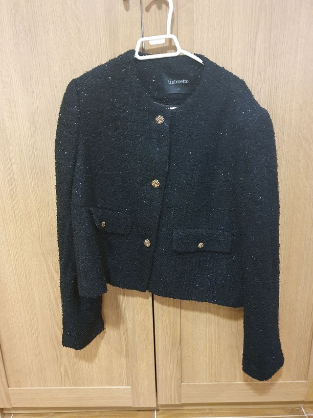 Chaqueta tintoretto negro ¡ NUEVA !
