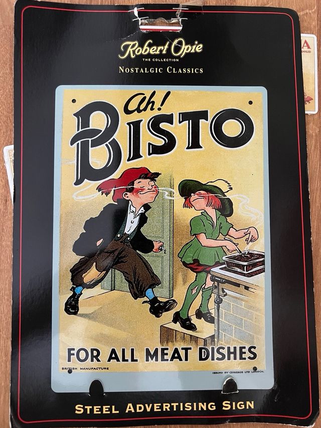 Cartel nostálgico publicidad