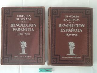>Libros antiguos historia 1931