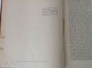 >Libros antiguos historia 1931