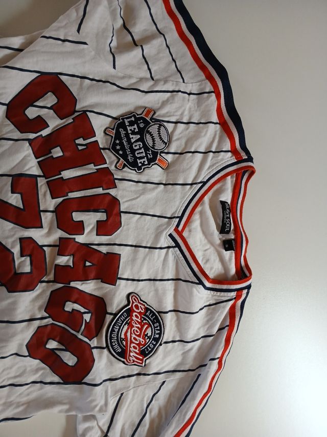 t shirt estiva baseball vintage uomo fantasia y2k